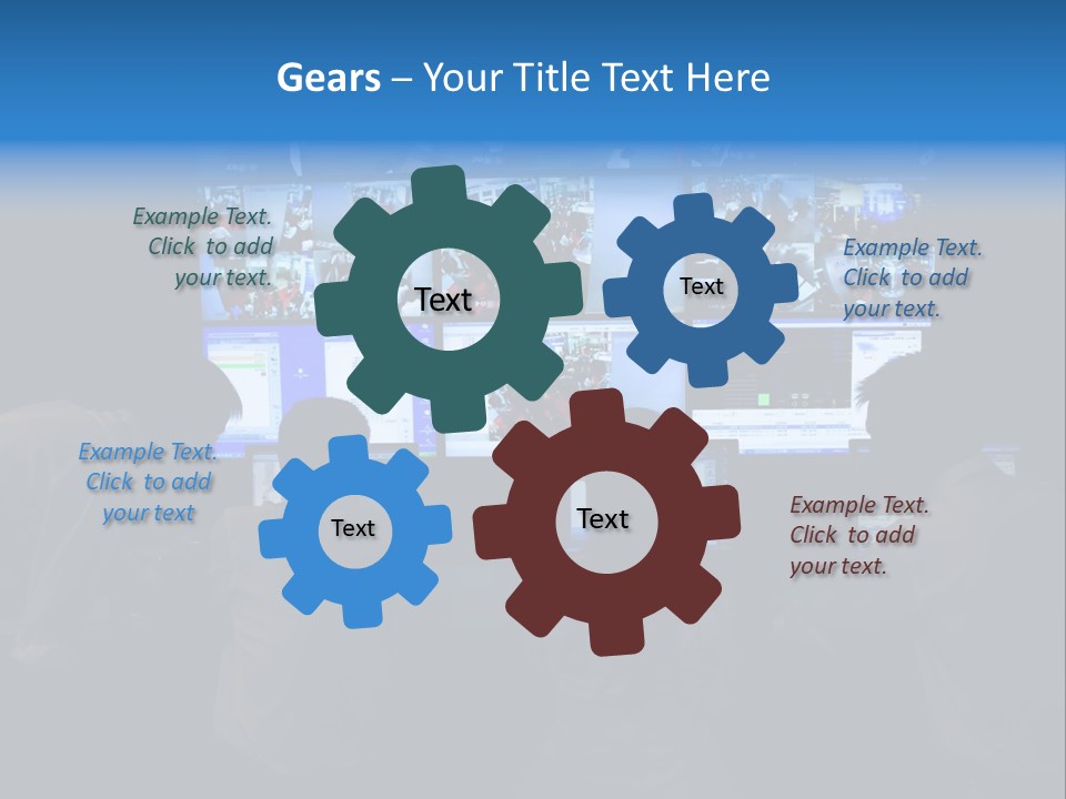 Cctv Security System With Multiple Camera Views In China PowerPoint Template