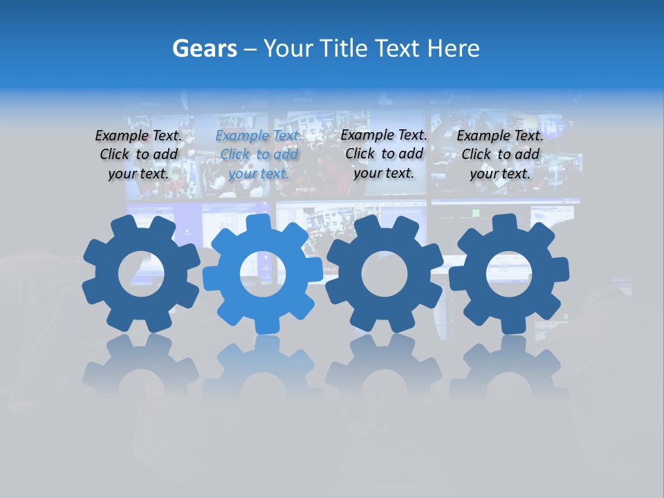 Cctv Security System With Multiple Camera Views In China PowerPoint Template