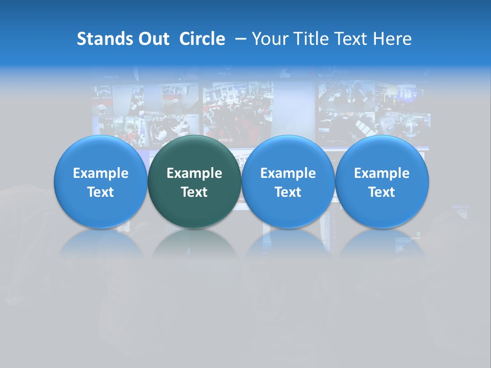 Cctv Security System With Multiple Camera Views In China PowerPoint Template