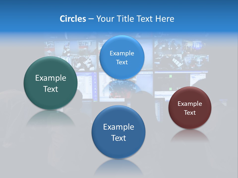 Cctv Security System With Multiple Camera Views In China PowerPoint Template