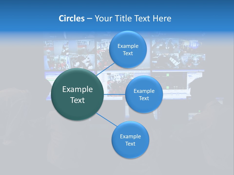 Cctv Security System With Multiple Camera Views In China PowerPoint Template