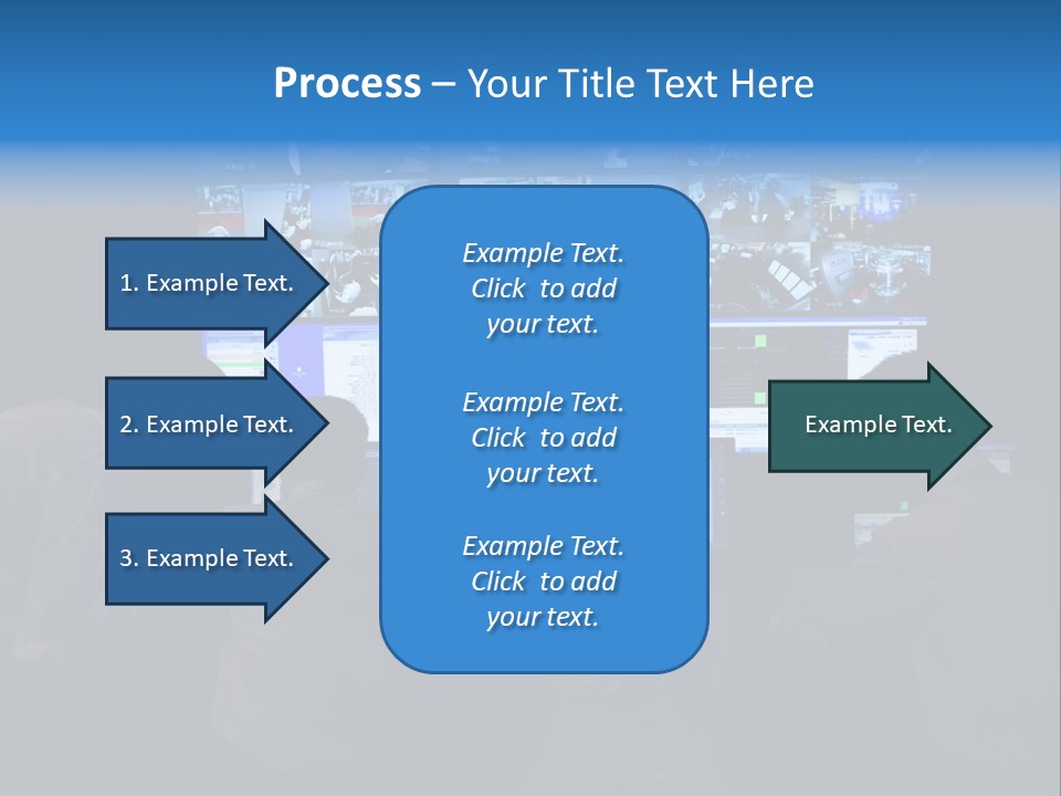 Cctv Security System With Multiple Camera Views In China PowerPoint Template