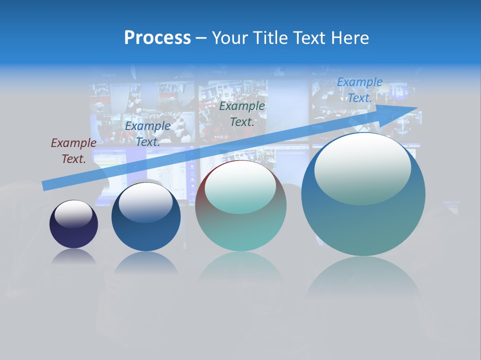 Cctv Security System With Multiple Camera Views In China PowerPoint Template