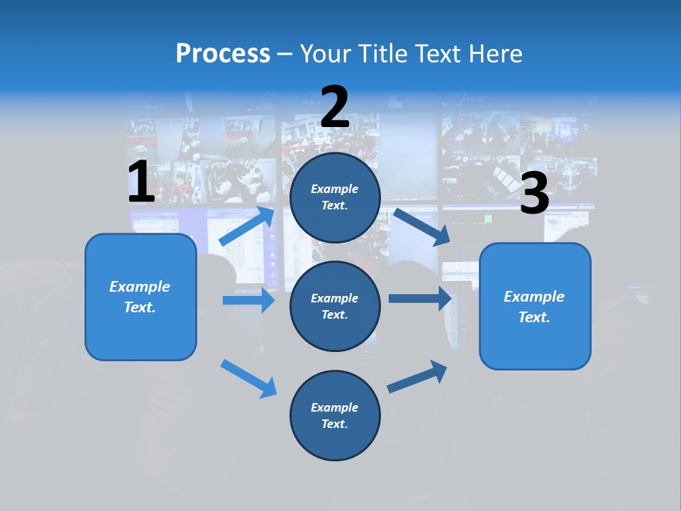 Cctv Security System With Multiple Camera Views In China PowerPoint Template