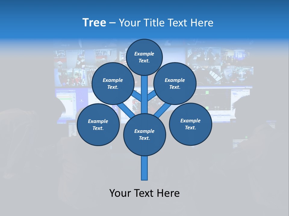 Cctv Security System With Multiple Camera Views In China PowerPoint Template