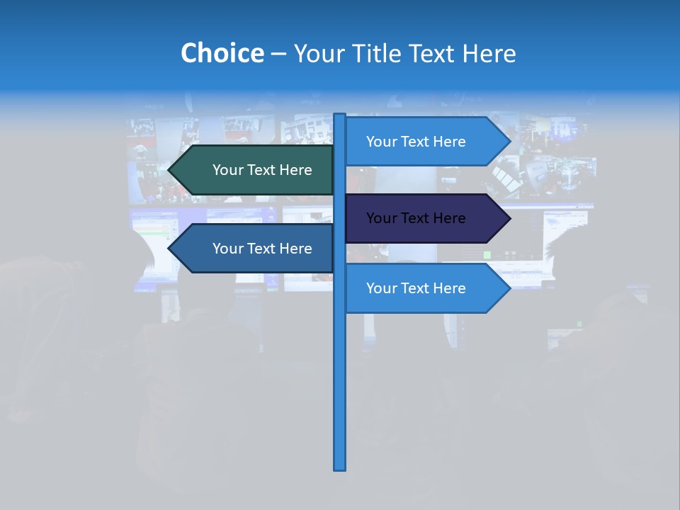 Cctv Security System With Multiple Camera Views In China PowerPoint Template