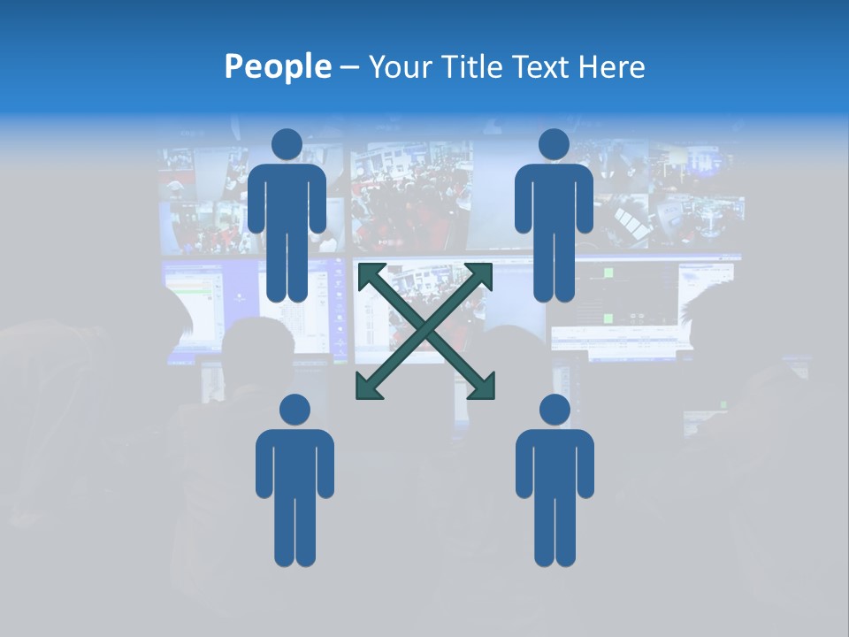 Cctv Security System With Multiple Camera Views In China PowerPoint Template