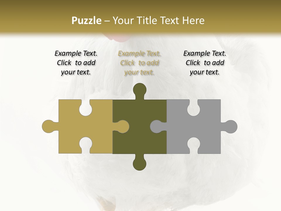 Image Of Hen Surrounded By Golden Eggs PowerPoint Template