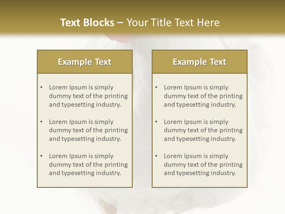 Image Of Hen Surrounded By Golden Eggs PowerPoint Template