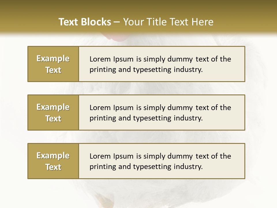 Image Of Hen Surrounded By Golden Eggs PowerPoint Template