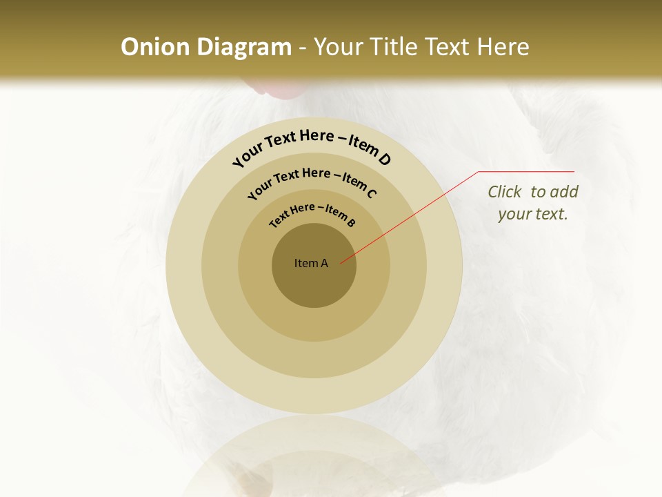 Image Of Hen Surrounded By Golden Eggs PowerPoint Template