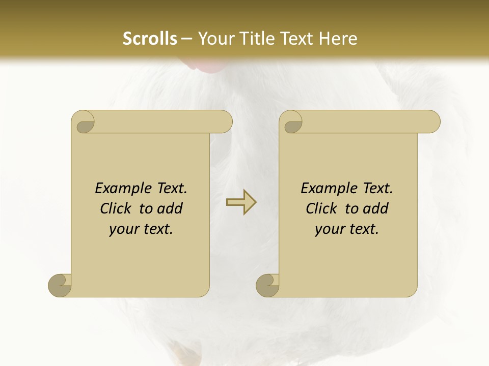 Image Of Hen Surrounded By Golden Eggs PowerPoint Template