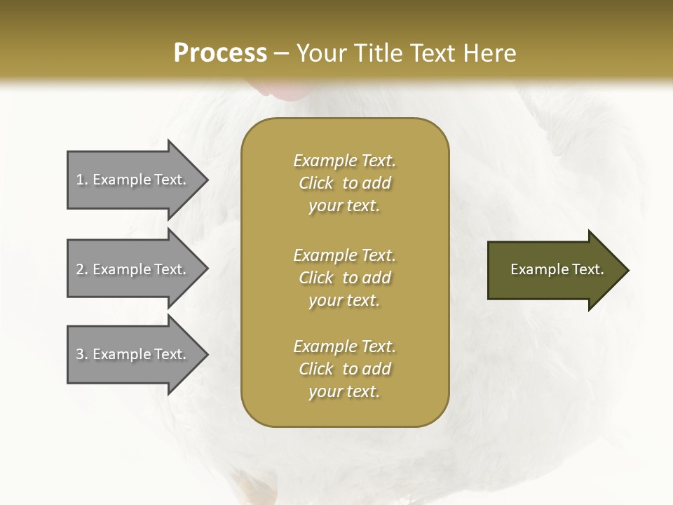 Image Of Hen Surrounded By Golden Eggs PowerPoint Template