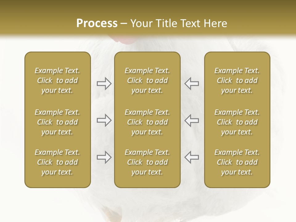 Image Of Hen Surrounded By Golden Eggs PowerPoint Template