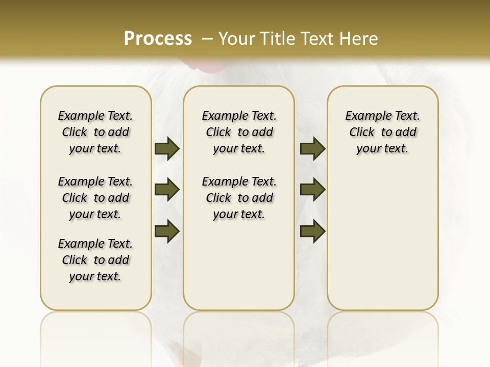 Image Of Hen Surrounded By Golden Eggs PowerPoint Template
