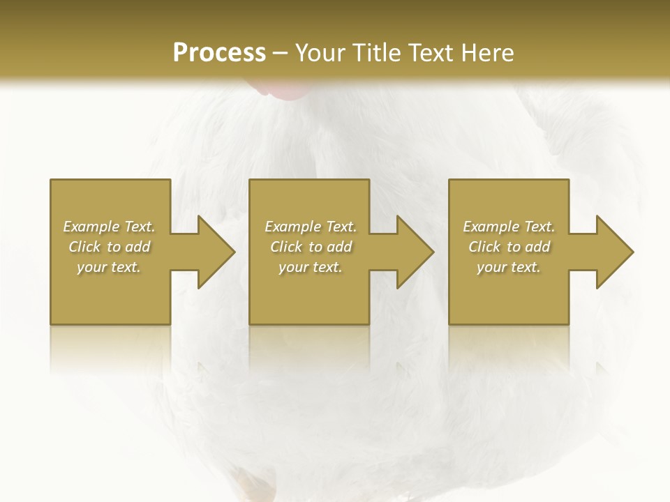 Image Of Hen Surrounded By Golden Eggs PowerPoint Template