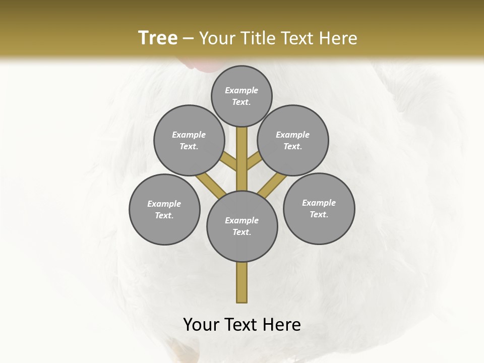 Image Of Hen Surrounded By Golden Eggs PowerPoint Template