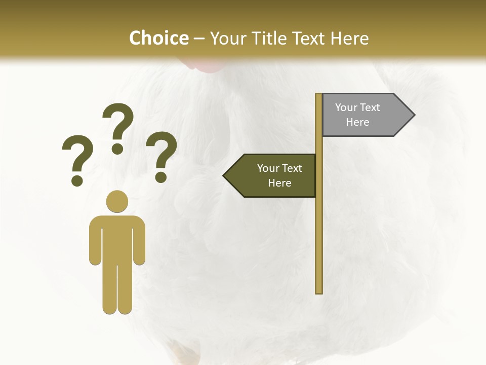 Image Of Hen Surrounded By Golden Eggs PowerPoint Template