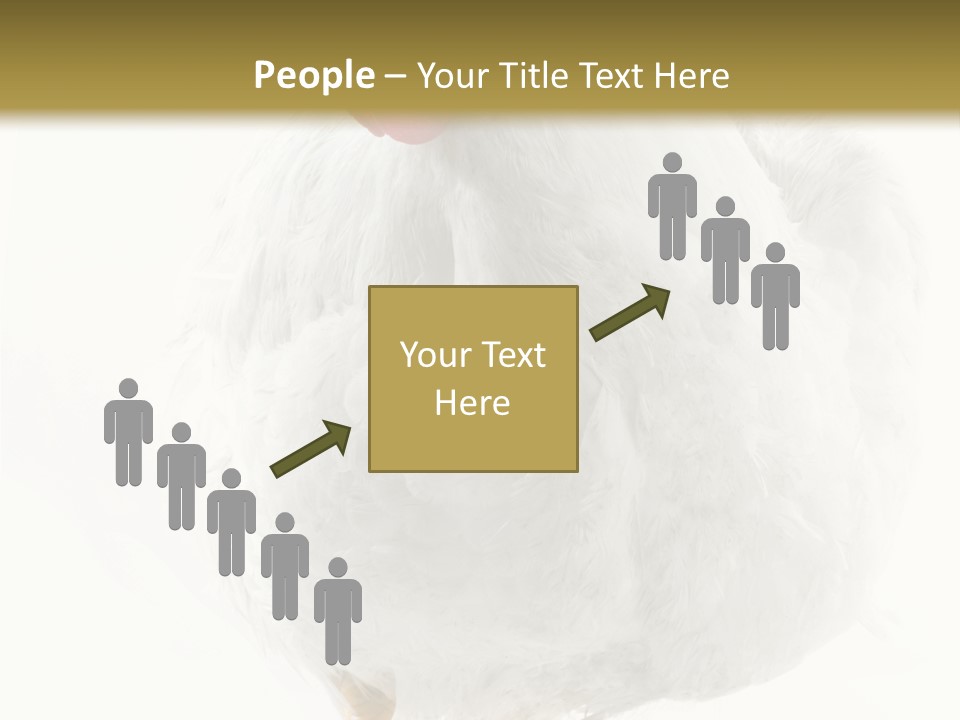 Image Of Hen Surrounded By Golden Eggs PowerPoint Template