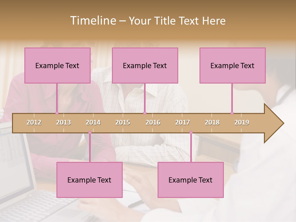 Doctor Checking Couples Details PowerPoint Template