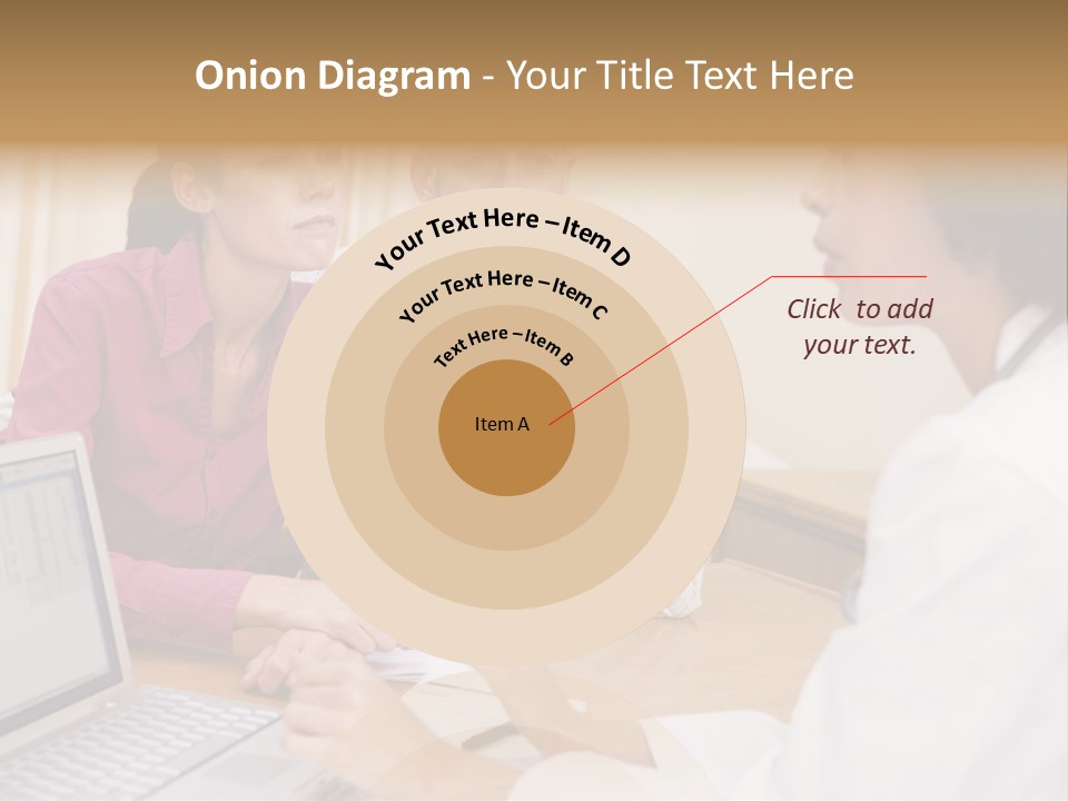 Doctor Checking Couples Details PowerPoint Template