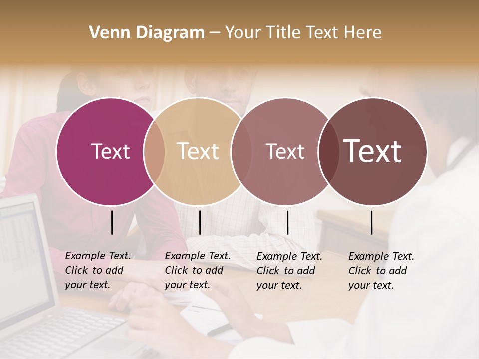 Doctor Checking Couples Details PowerPoint Template