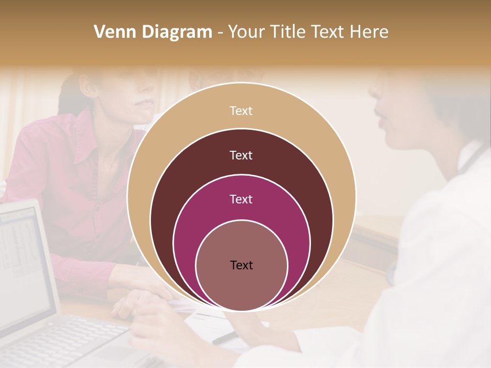 Doctor Checking Couples Details PowerPoint Template