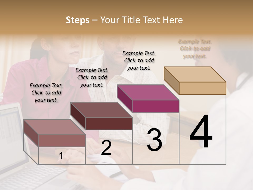 Doctor Checking Couples Details PowerPoint Template
