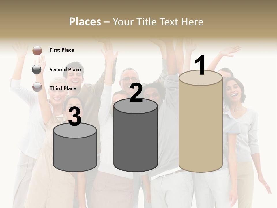 Man And His Dog Enjoying The Beautiful View PowerPoint Template