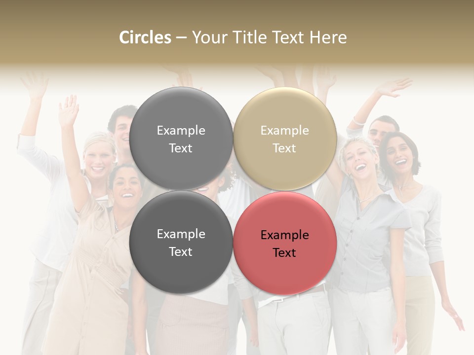 Man And His Dog Enjoying The Beautiful View PowerPoint Template