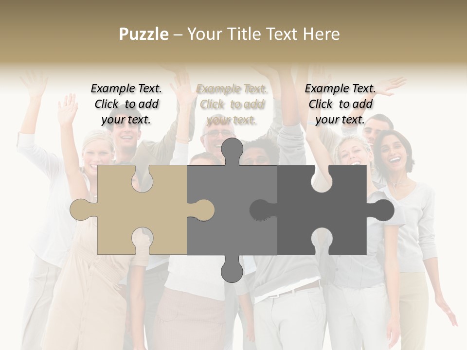 Man And His Dog Enjoying The Beautiful View PowerPoint Template