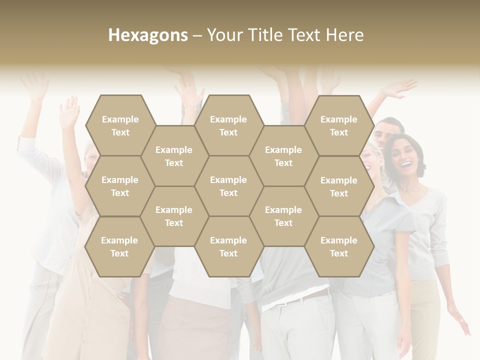 Man And His Dog Enjoying The Beautiful View PowerPoint Template