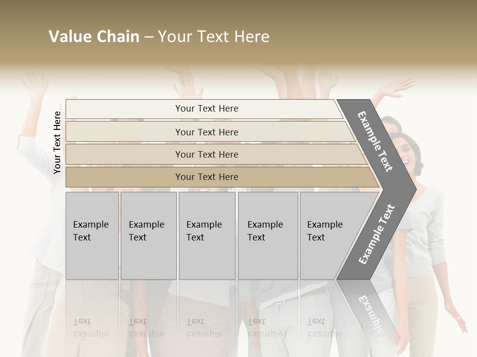 Man And His Dog Enjoying The Beautiful View PowerPoint Template