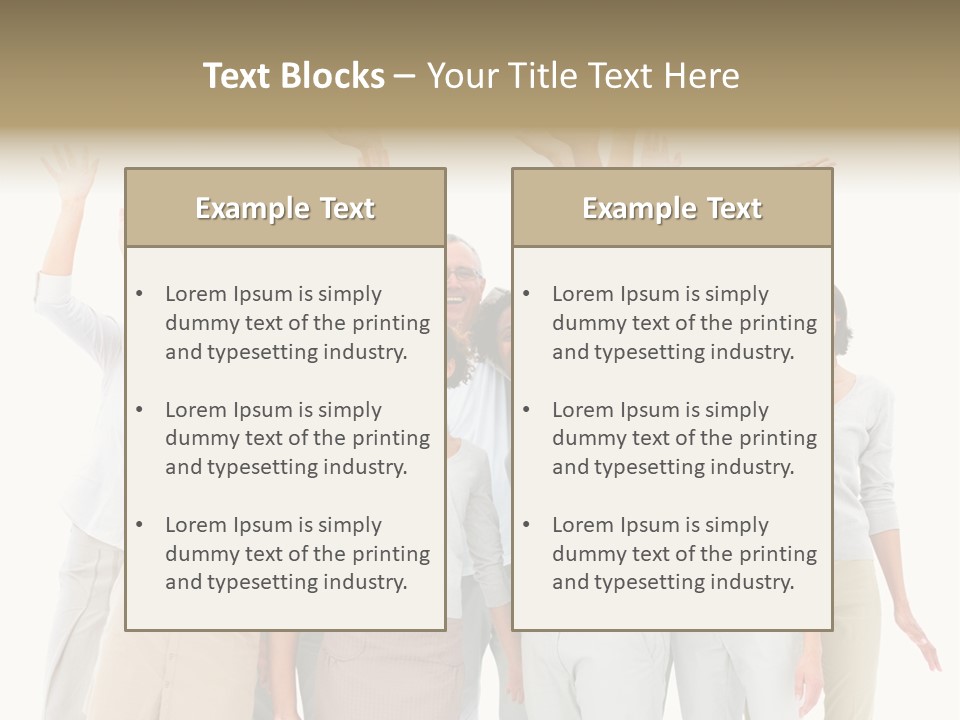 Man And His Dog Enjoying The Beautiful View PowerPoint Template