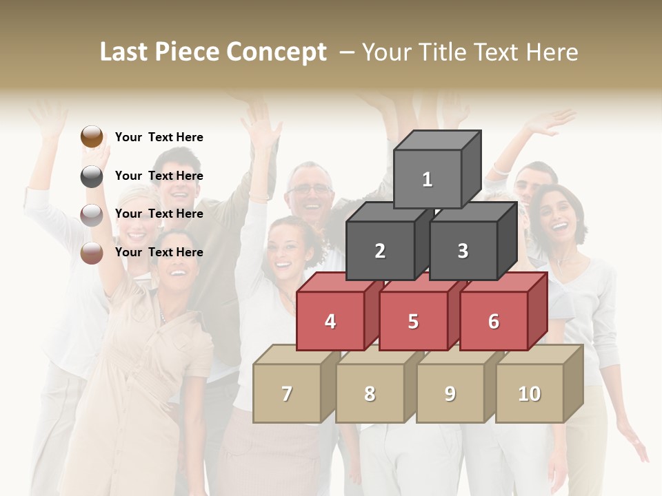 Man And His Dog Enjoying The Beautiful View PowerPoint Template