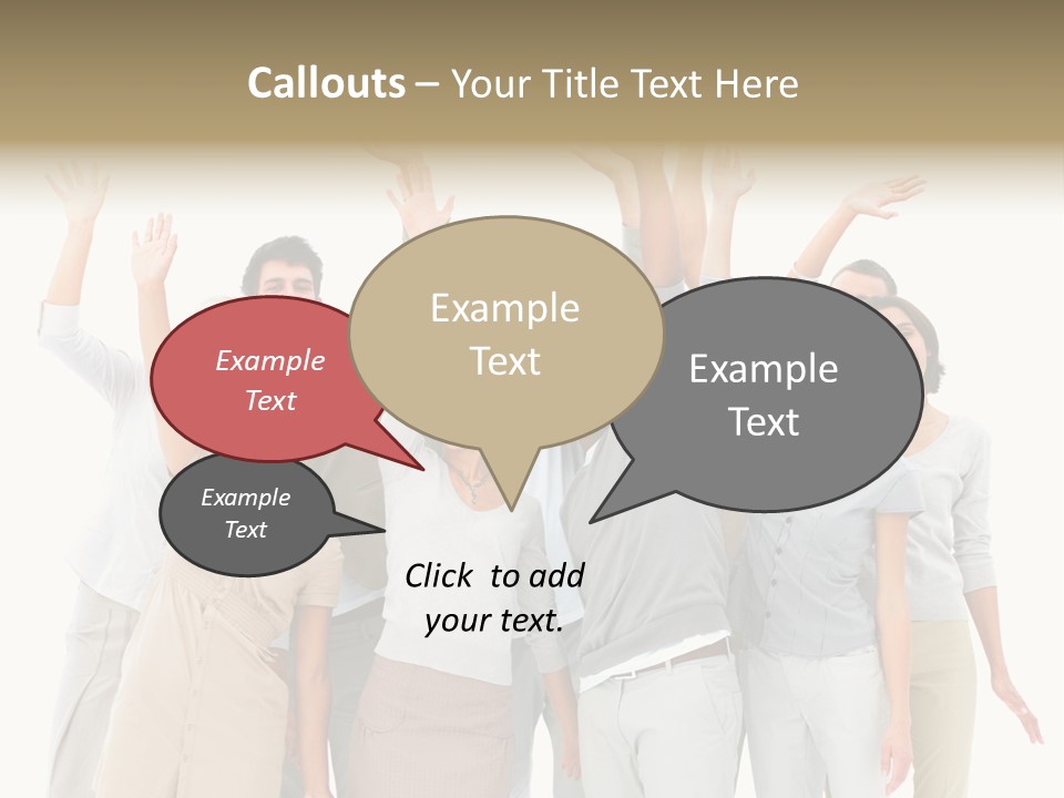 Man And His Dog Enjoying The Beautiful View PowerPoint Template