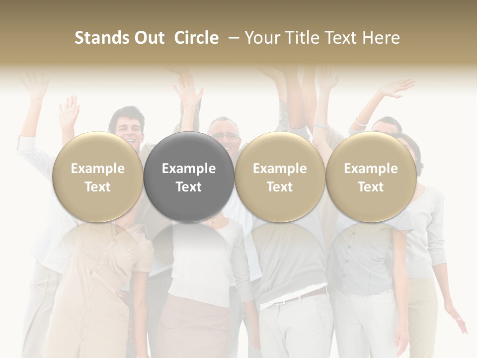 Man And His Dog Enjoying The Beautiful View PowerPoint Template