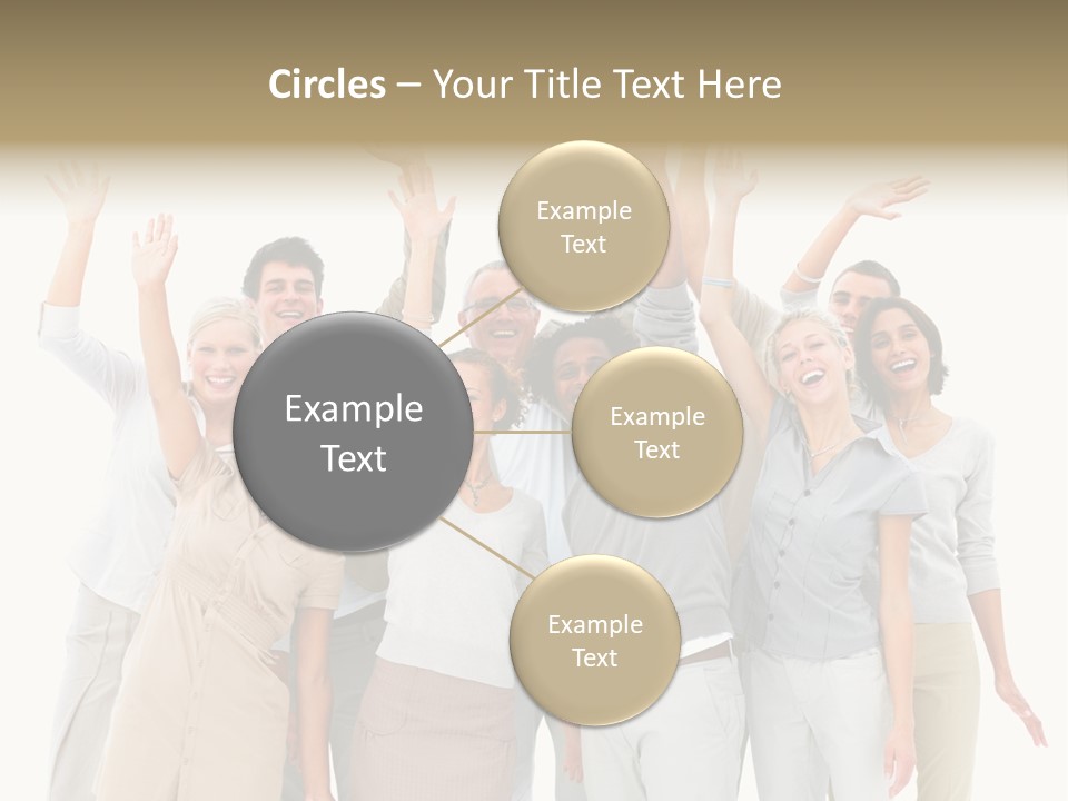 Man And His Dog Enjoying The Beautiful View PowerPoint Template