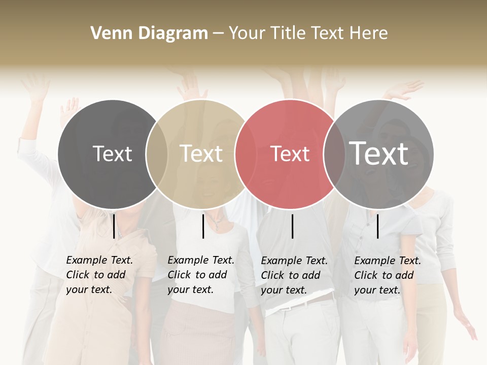 Man And His Dog Enjoying The Beautiful View PowerPoint Template