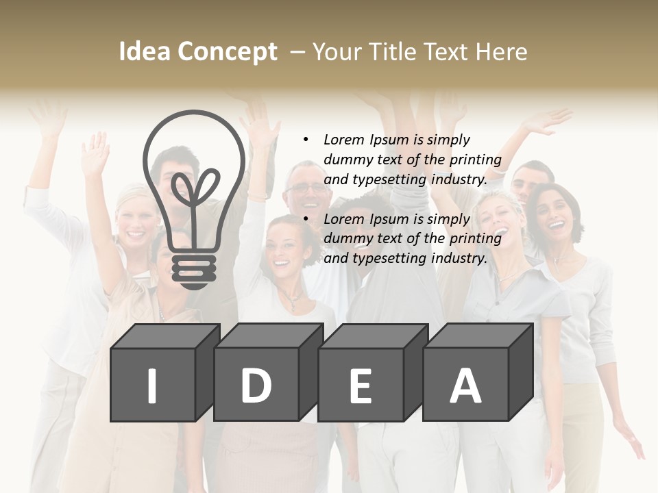 Man And His Dog Enjoying The Beautiful View PowerPoint Template