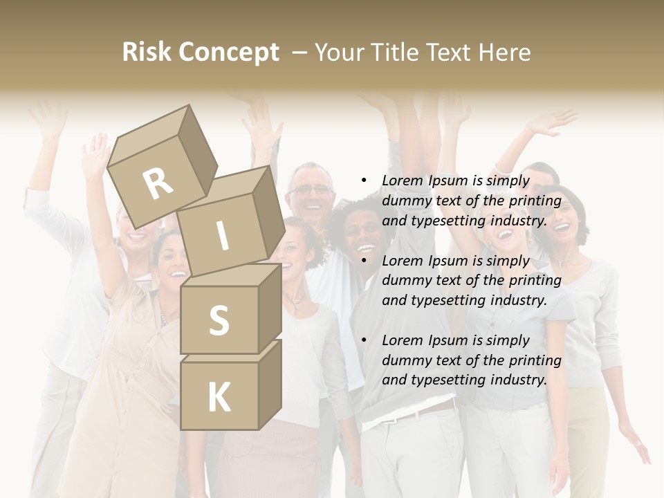 Man And His Dog Enjoying The Beautiful View PowerPoint Template