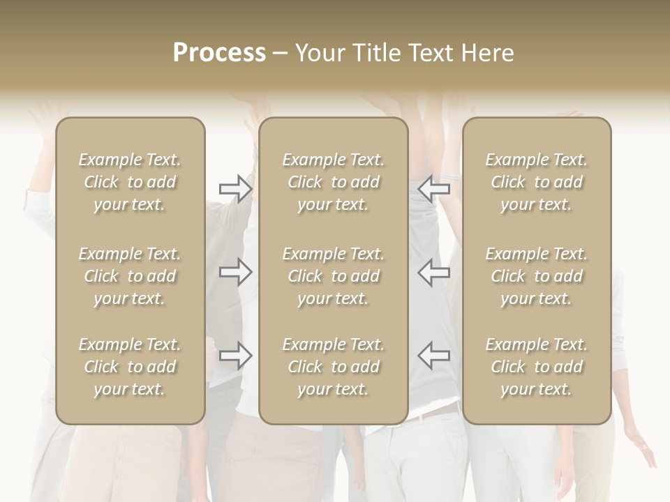 Man And His Dog Enjoying The Beautiful View PowerPoint Template
