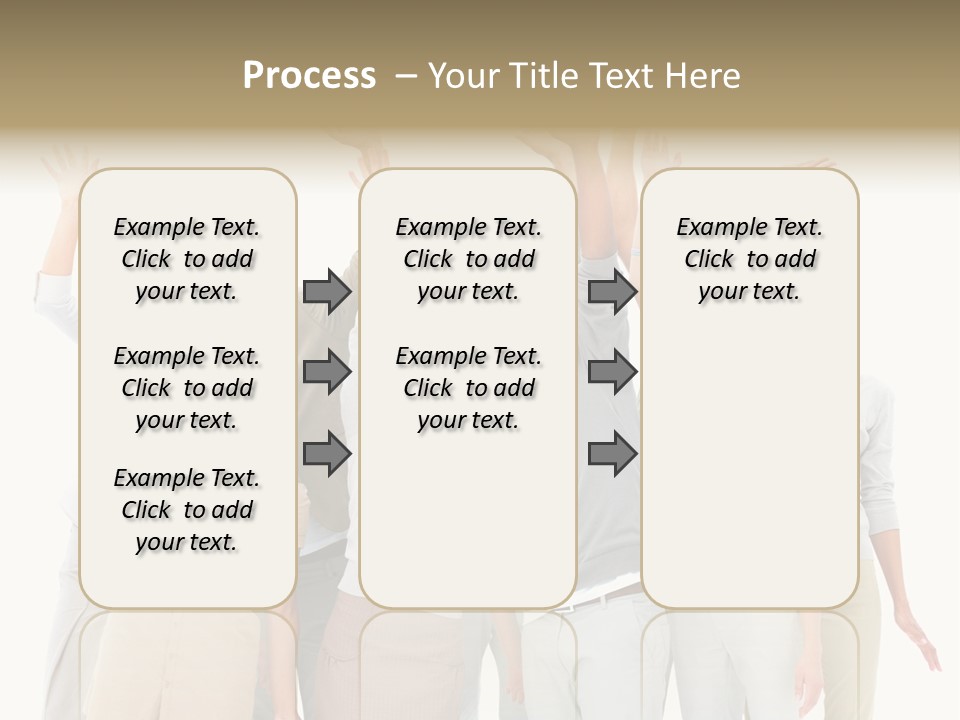 Man And His Dog Enjoying The Beautiful View PowerPoint Template