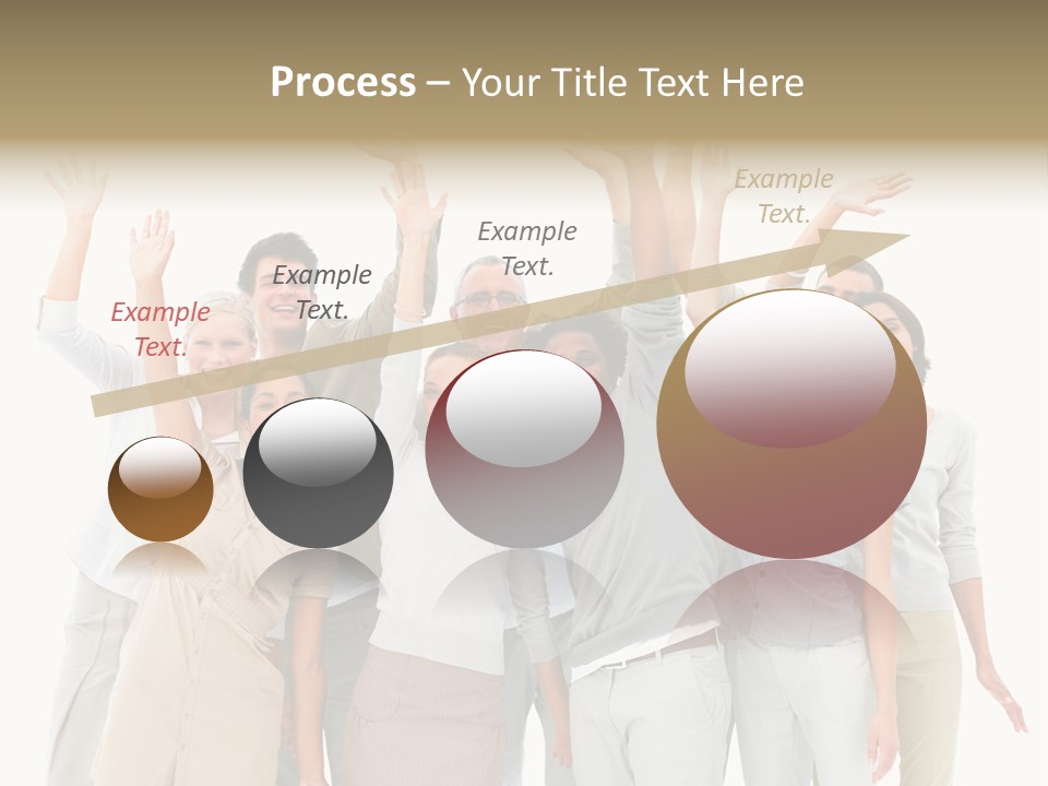 Man And His Dog Enjoying The Beautiful View PowerPoint Template