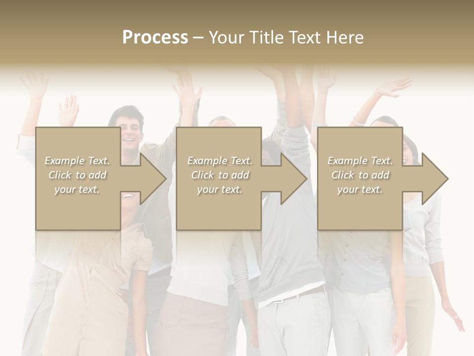 Man And His Dog Enjoying The Beautiful View PowerPoint Template