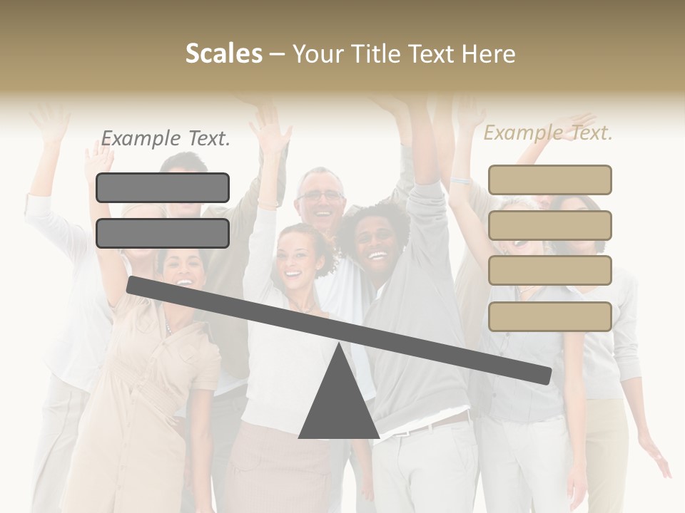 Man And His Dog Enjoying The Beautiful View PowerPoint Template