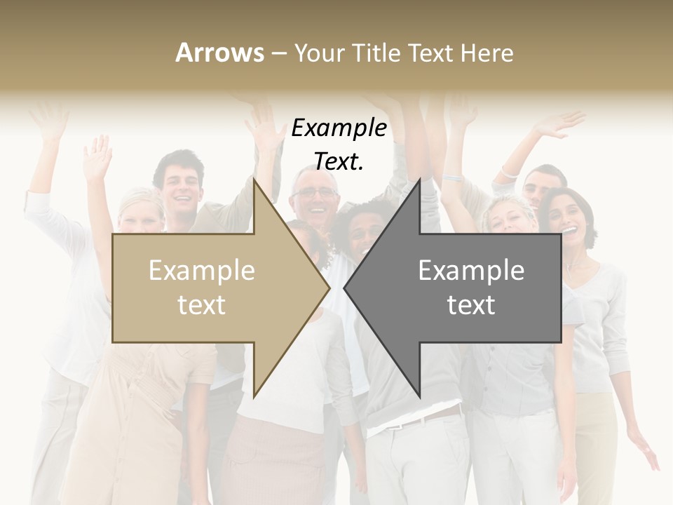 Man And His Dog Enjoying The Beautiful View PowerPoint Template