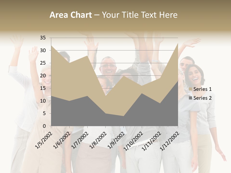Man And His Dog Enjoying The Beautiful View PowerPoint Template