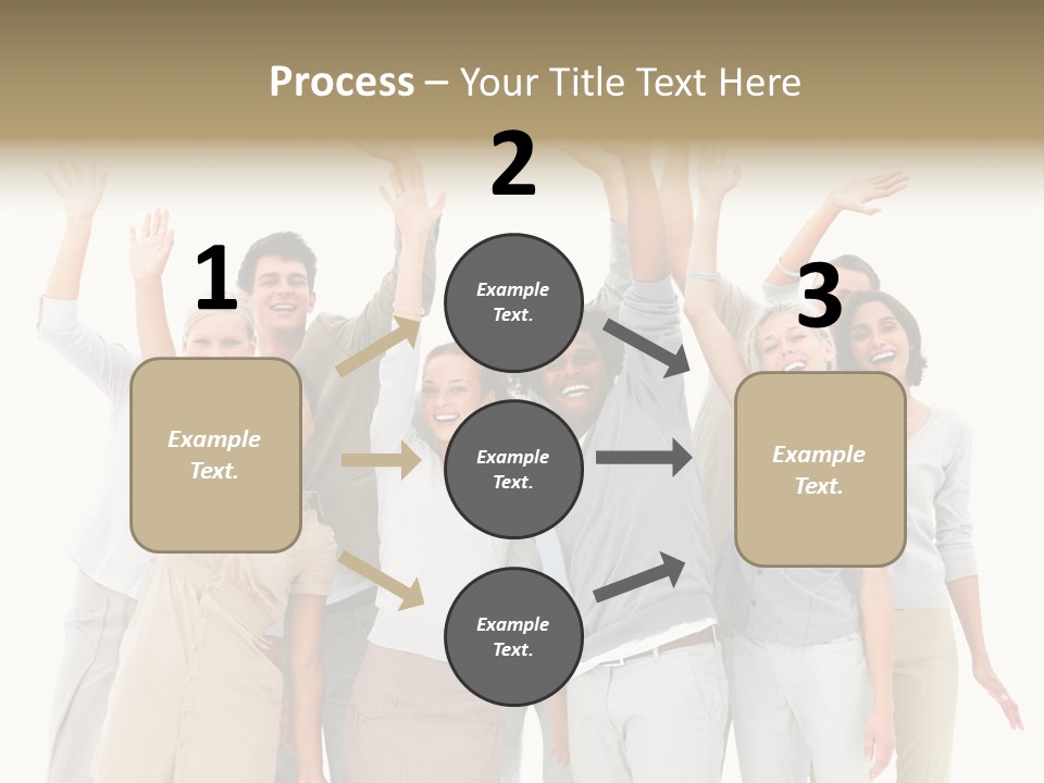 Man And His Dog Enjoying The Beautiful View PowerPoint Template