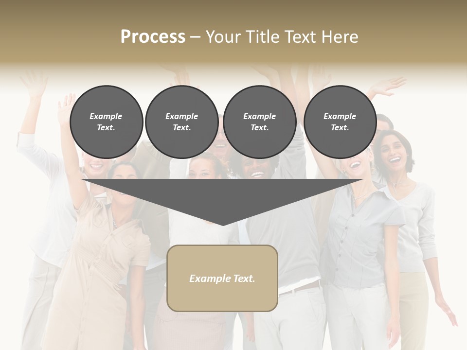 Man And His Dog Enjoying The Beautiful View PowerPoint Template